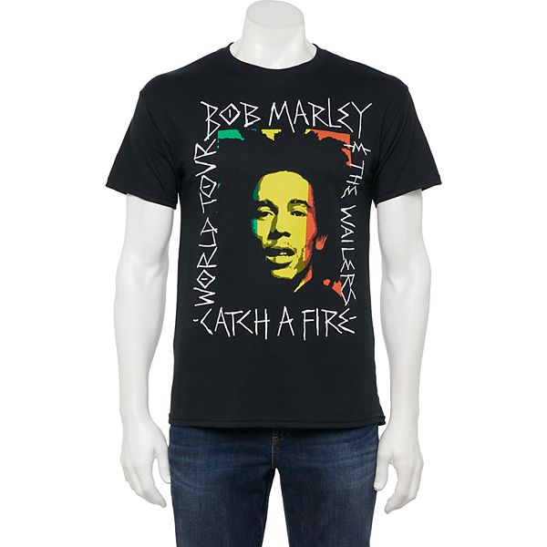 Men's Bob Marley World Tour Graphic Tee