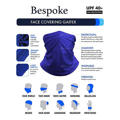Adult Bespoke Print Washable Cloth Gaiter Face Covering