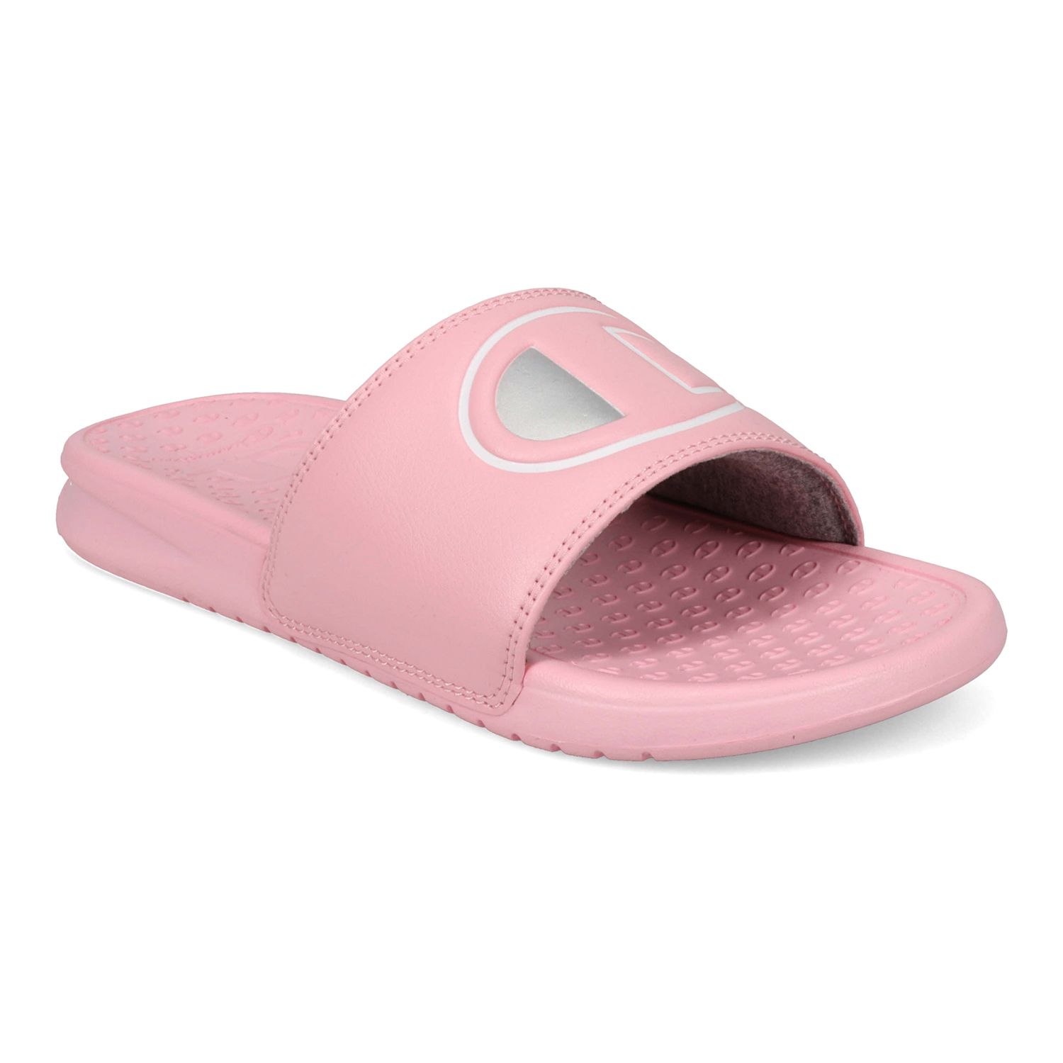 girl slides shoes