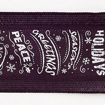 Melrose Ribbon Holiday 4" X 10 Yards Ribbon