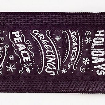 Melrose Ribbon Holiday 4" x 10" Yards Ribbon