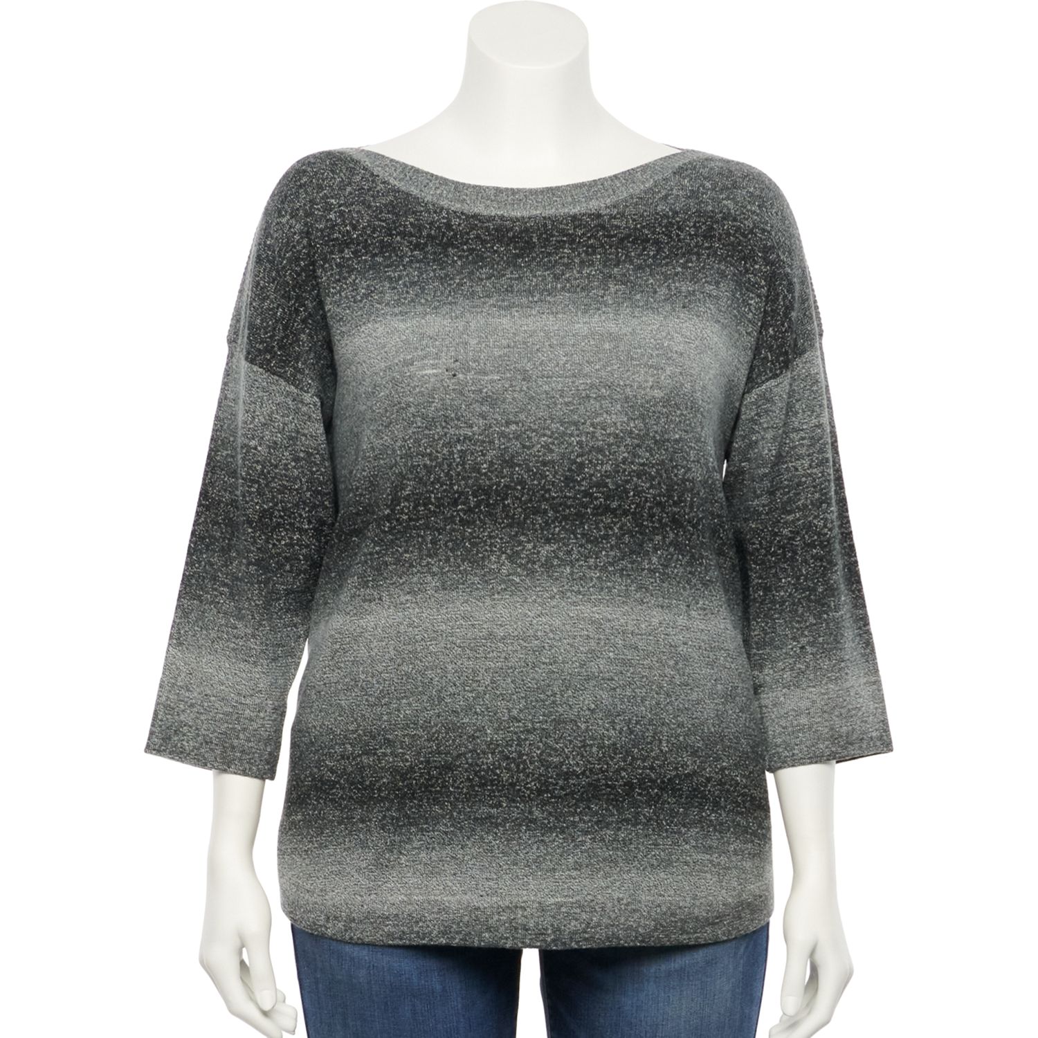 kohls womens plus sweaters