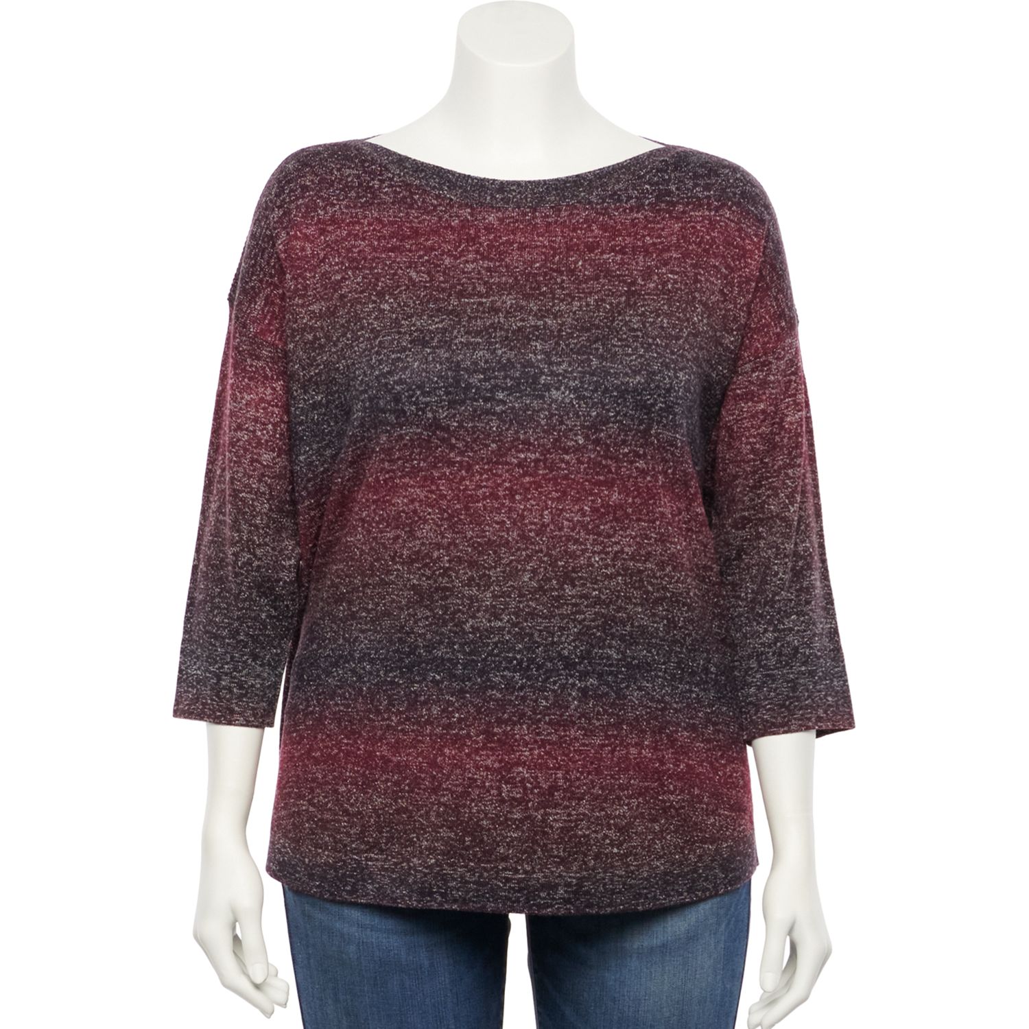 kohls womens plus sweaters