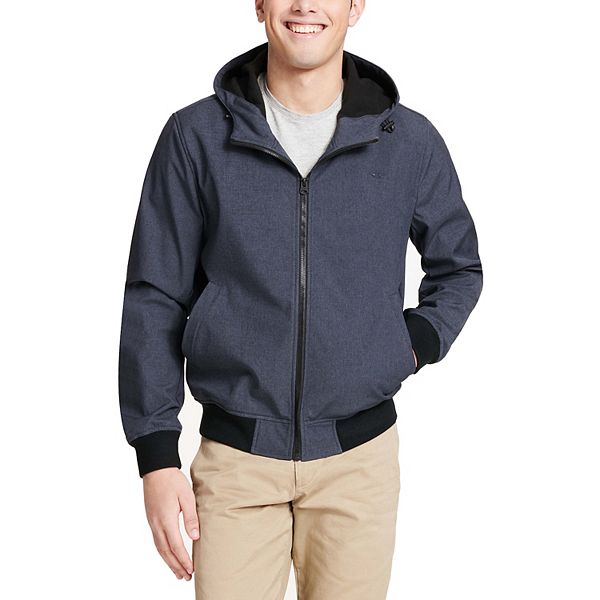 Men's Dockers® Performance Softshell Hooded Bomber Jacket