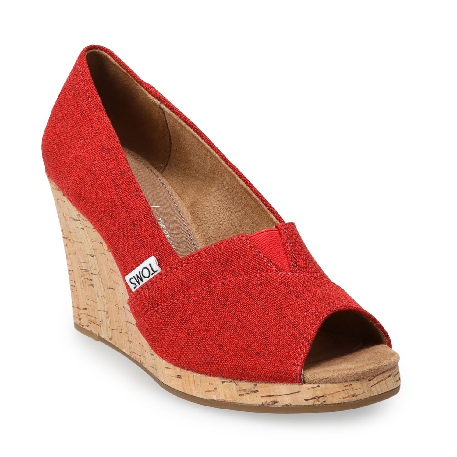 kohls red sandals