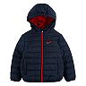 Toddler Boy Nike Puffer Zip Hooded Jacket