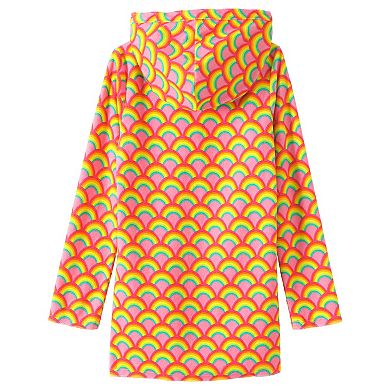 Girls 7-16 Lands' End Hooded Swim Cover-up