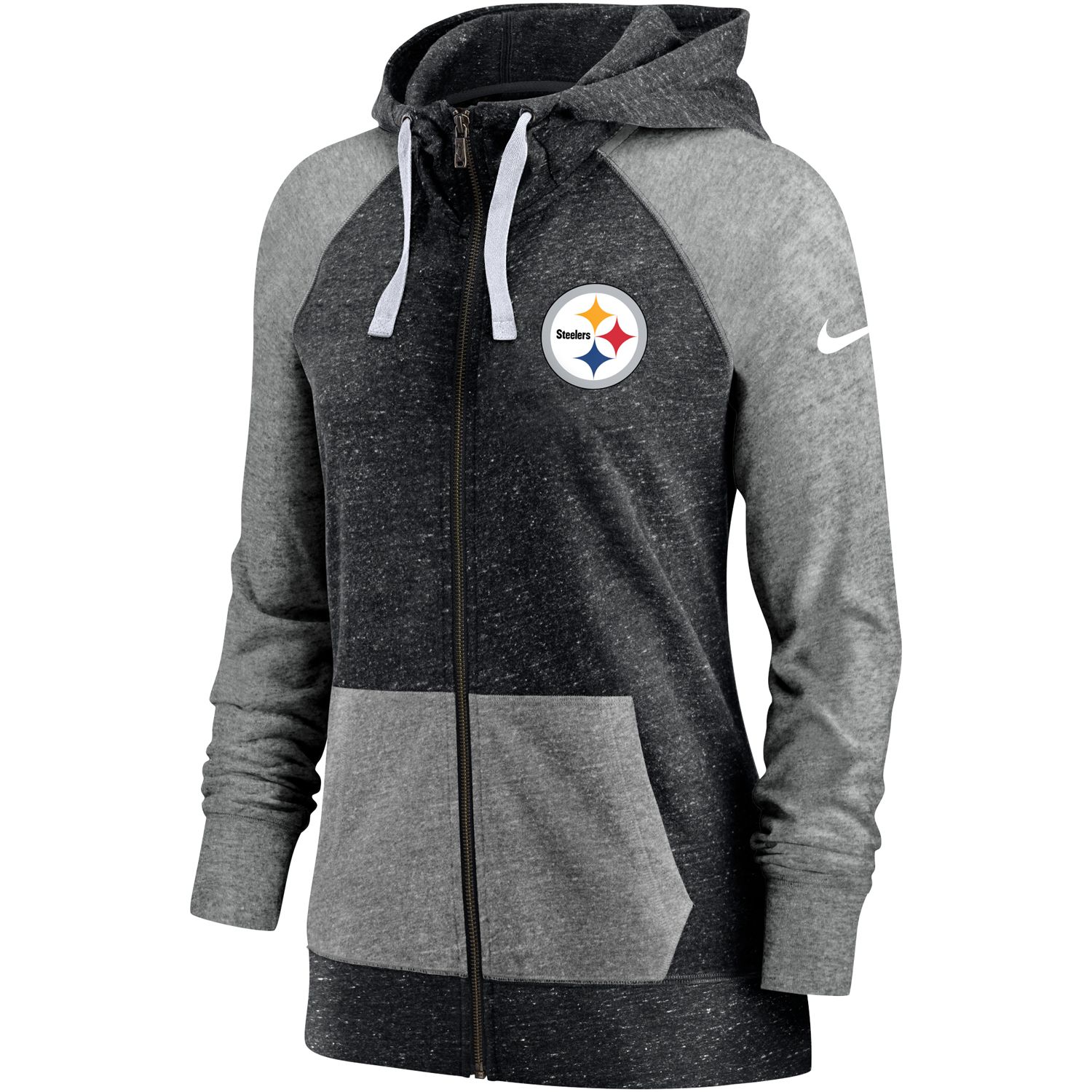 steelers zip up jacket