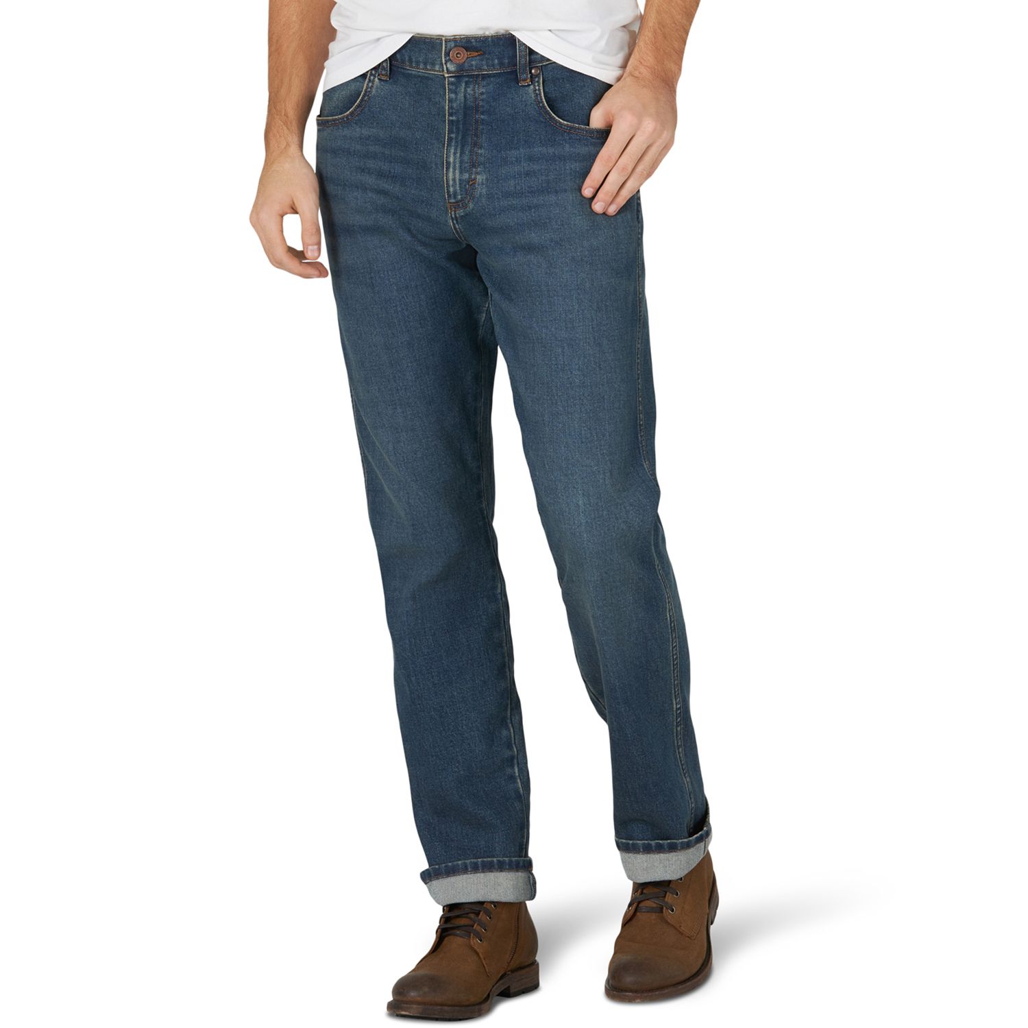 wrangler regular straight fit jeans