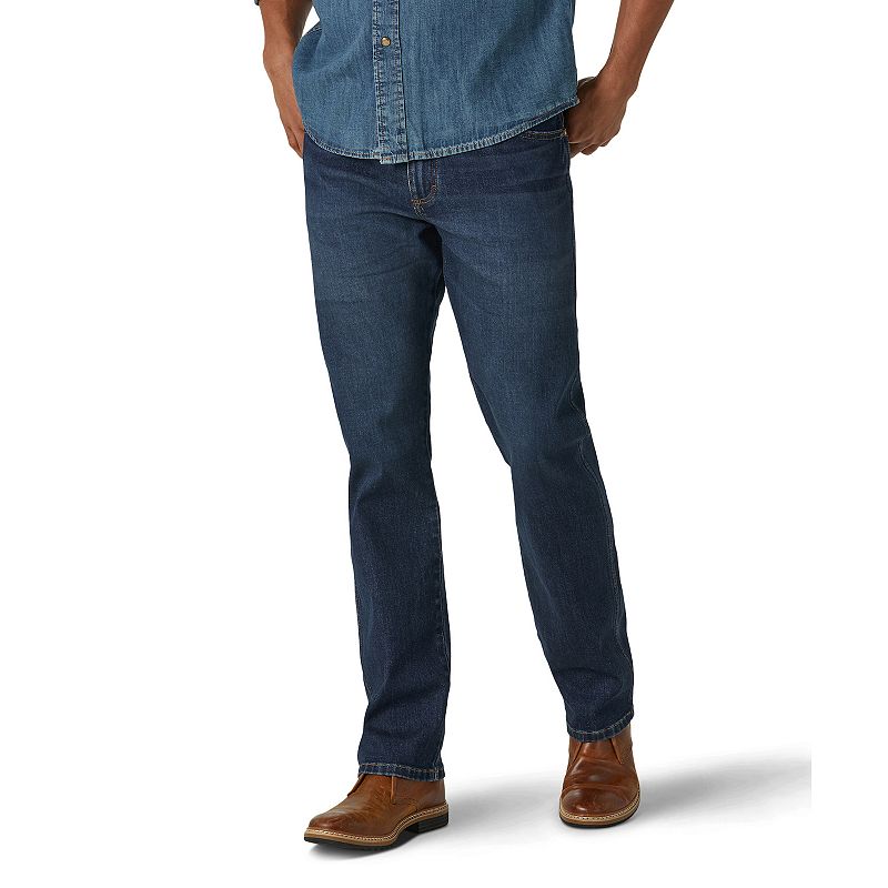 UPC 191683467867 product image for Men's Wrangler Weather Anything Slim-Fit Straight-Leg Jeans, Size: 33X32, Blue | upcitemdb.com