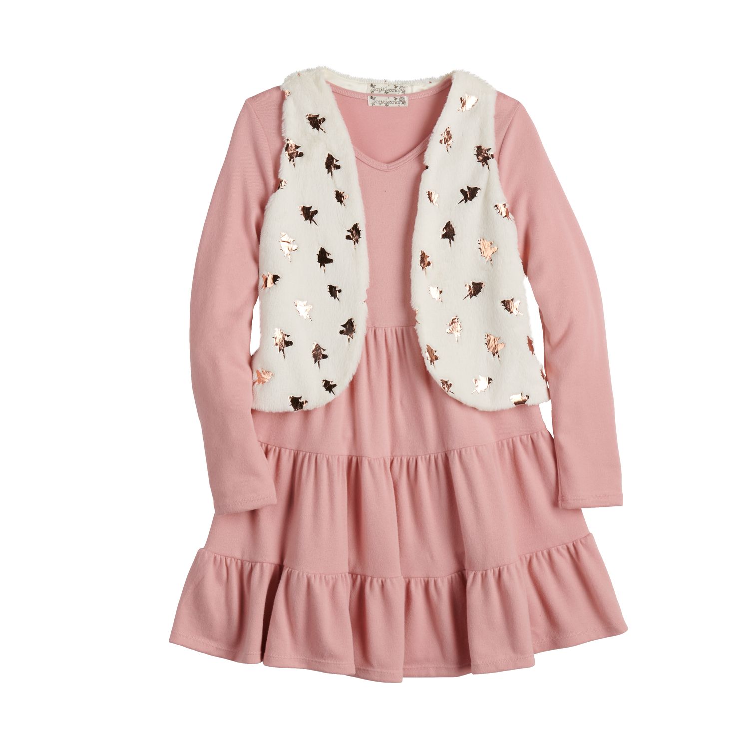 kohls blush dress
