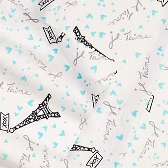 Betsey Johnson Printed Sheet Set