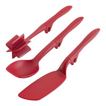 Rachael Ray® Tools & Gadgets Lazy Crush & Chop, Flexi Turner & Scraping Spoon Set