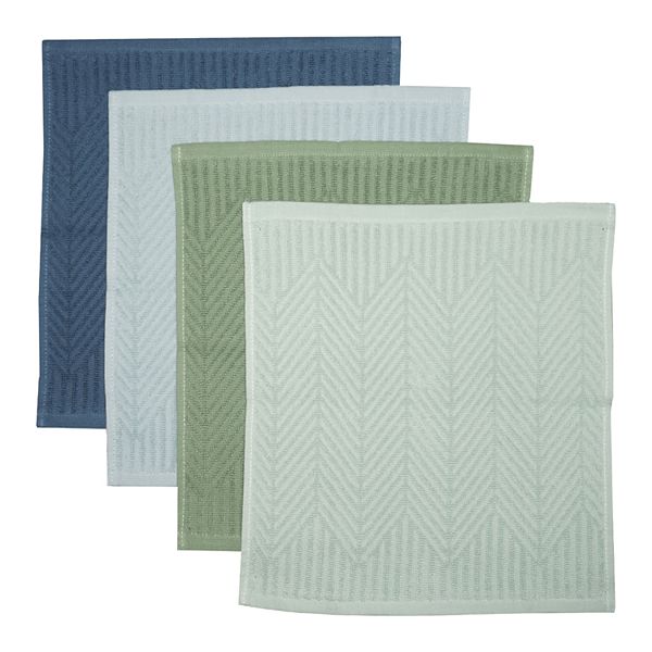 Food Network™ Carve Dishcloth 4-pk. - Cool