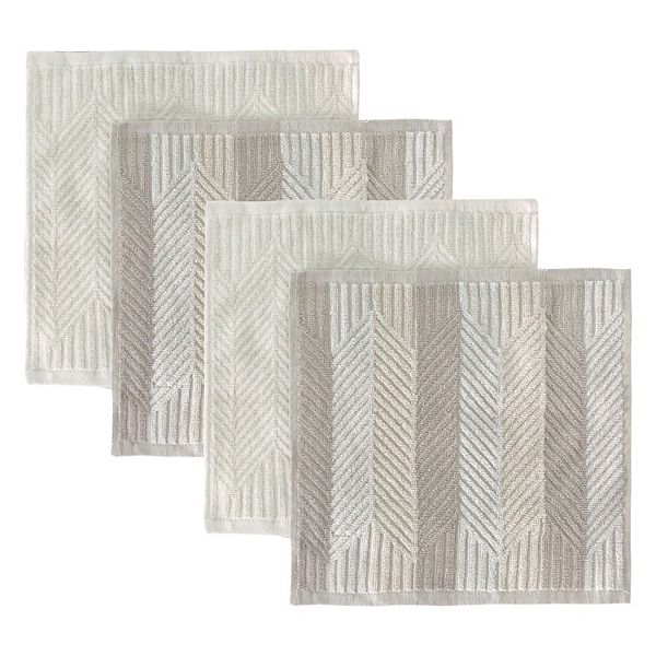 Food Network™ Carve Dishcloth 4-pk. - Greige