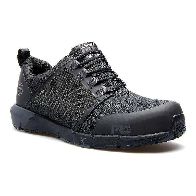 Timberland PRO Radius Mens Composite-Toe Work Shoes, Size: 9, Black