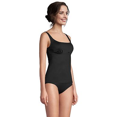 Women's Lands' End Bust Minimizer Squareneck Tankini Top