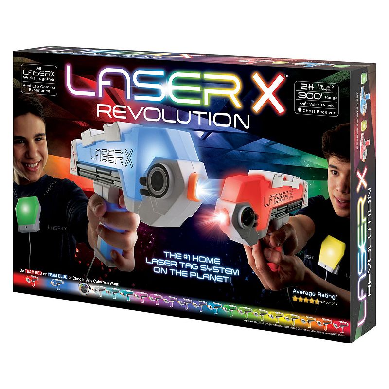 Laser X Revolution Laser Tag Gaming System, Grey