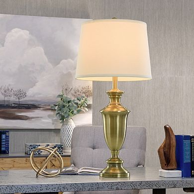 Antique Inspired Steel Table Lamp