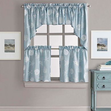 CHF Seashells Swag Window Valance