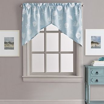 CHF Seashells Swag Window Valance