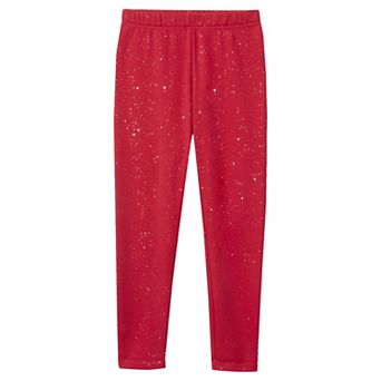Girls 2-20 Lands' End Girls Fleece-Lined Leggings in Regular & Plus