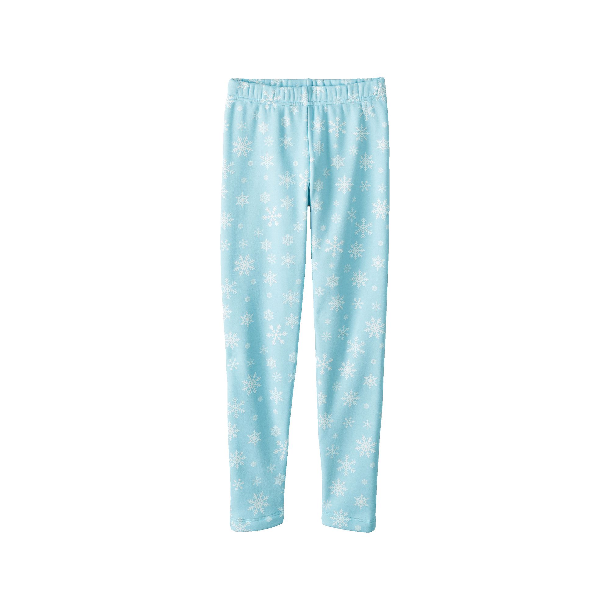 Girls 2-20 Lands End Girls Fleece-Lined Leggings in Regular & Plus, Girls