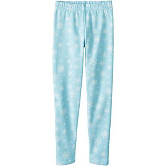Girls 2-20 Lands' End Girls Fleece-Lined Leggings in Regular & Plus