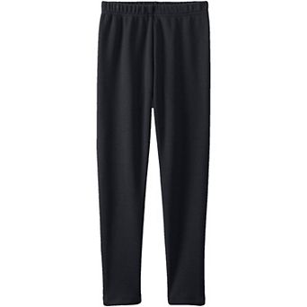 Girls 2-20 Lands' End Girls Fleece-Lined Leggings in Regular & Plus