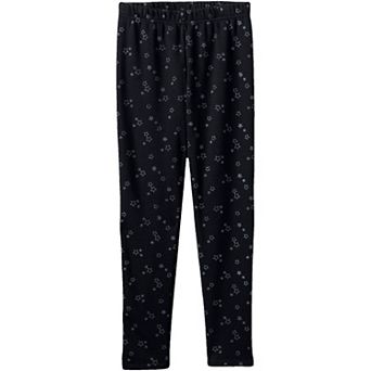 Girls 2-20 Lands' End Girls Fleece-Lined Leggings in Regular & Plus