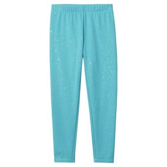 Girls 2-20 Lands' End Girls Fleece-Lined Leggings in Regular & Plus