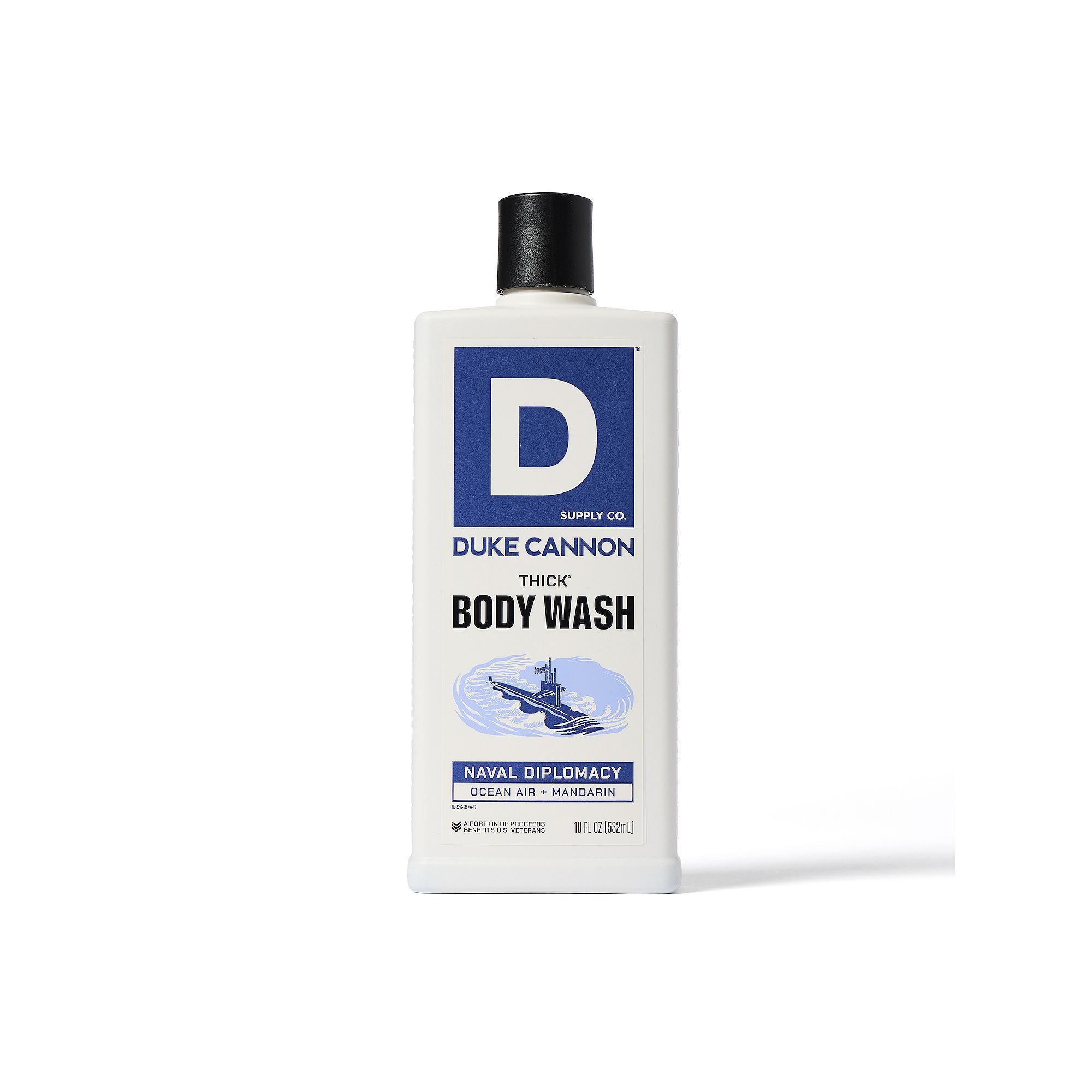 Duke Cannon Supply Co. THICK High-Viscosity Body Wash, Naval Diplomacy