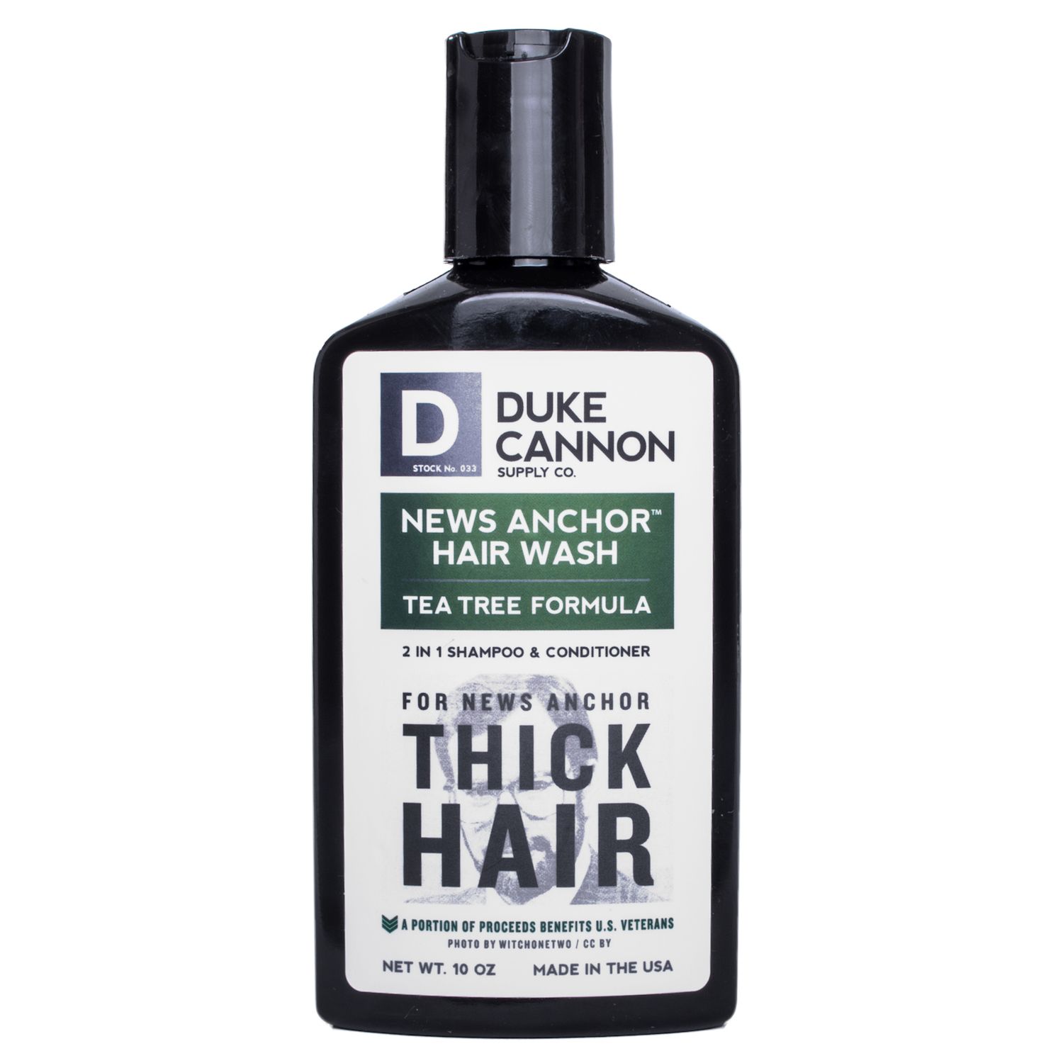 Image for Duke Cannon Supply Co. News Anchor 2-in-1 Hair Wash - Tea Tree Formula at Kohl's.