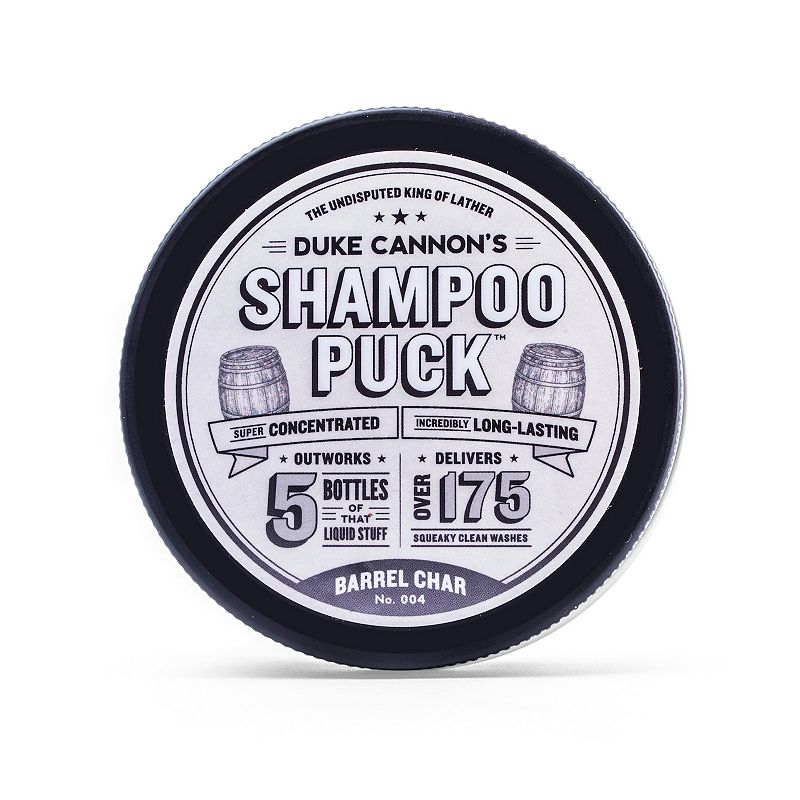 Duke Cannon Supply Co. Shampoo Puck - Barrel Char No. 004, Size: 4.5 Oz, Mu