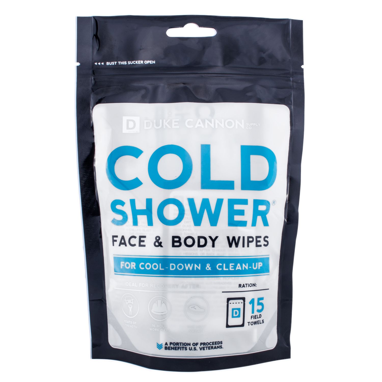Image for Duke Cannon Supply Co. Cold-Shower Cooling Field Towels Multipack Pouch at Kohl's.