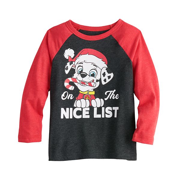 christmas paw patrol shirt