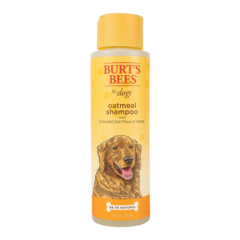 Burts Bees for Pets Oatmeal Dog Shampoo with Colloidal Oat Flour and Honey