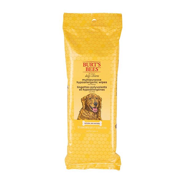 Burt's Bees for Pets Dog Multipurpose Wipes with Honey