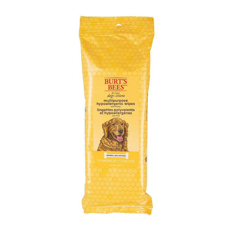 Burt s Bees For Dogs Hypoallergenic Multipurpose Wipes 50 Ct.