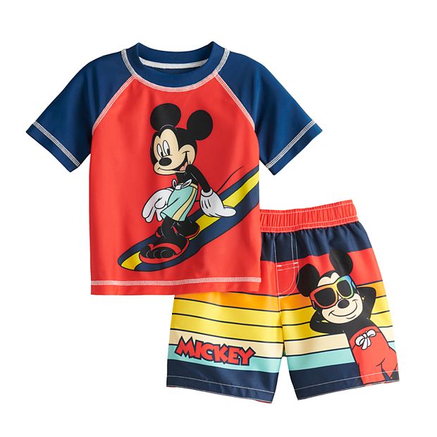 mickey mouse swim trunks