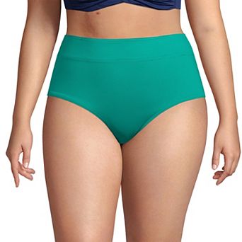 Plus Size Lands' End UPF 50 Tummy Slimming Swim Briefs
