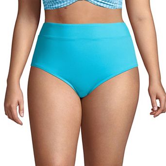 Plus Size Lands' End UPF 50 Tummy Slimming Swim Briefs