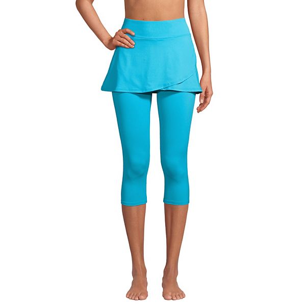 Women's Lands' End Swim Skirt & Capri Leggings