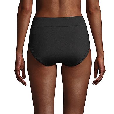 Women's Lands' End UPF 50 Tummy Slimming Swim Briefs