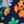 Navy Poppy Floral