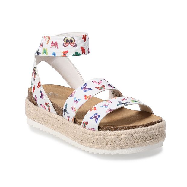 Kohls platform sandals hot sale