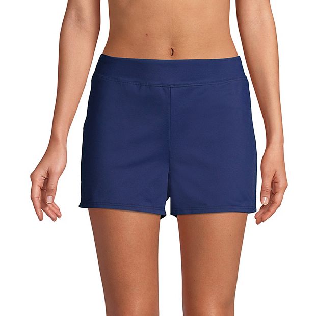 Women's Lands' End Quick Dry UPF 50 Tummy Control Swim Shorts