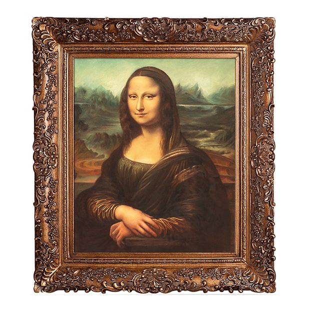 Da Vinci - Portrait of Mona Lisa outlet (Framed canvas)