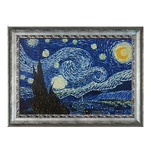 Starry Night 6 Piece Canvas Wall Art Set By Vincent Van Gogh