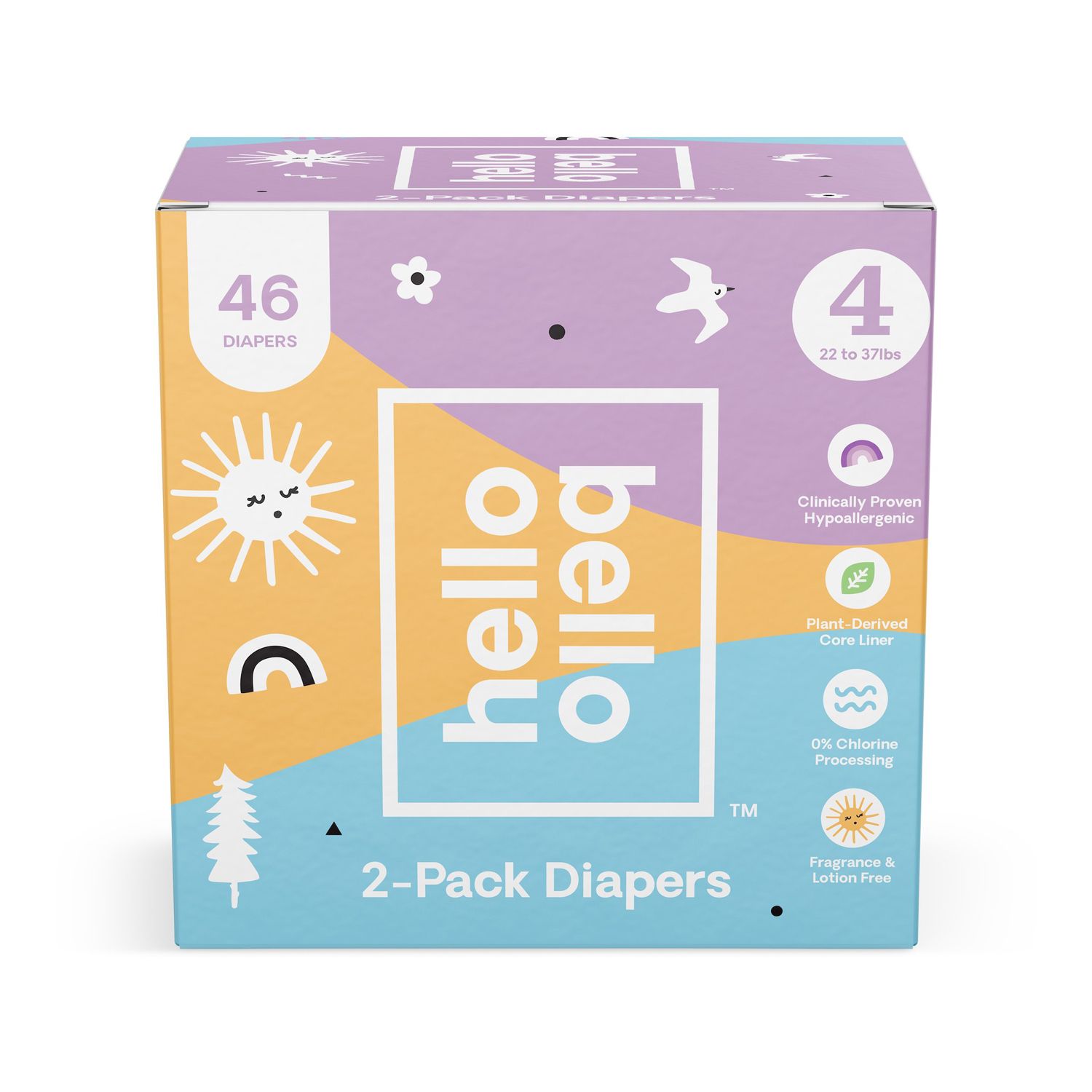 size 4 hello bello diapers